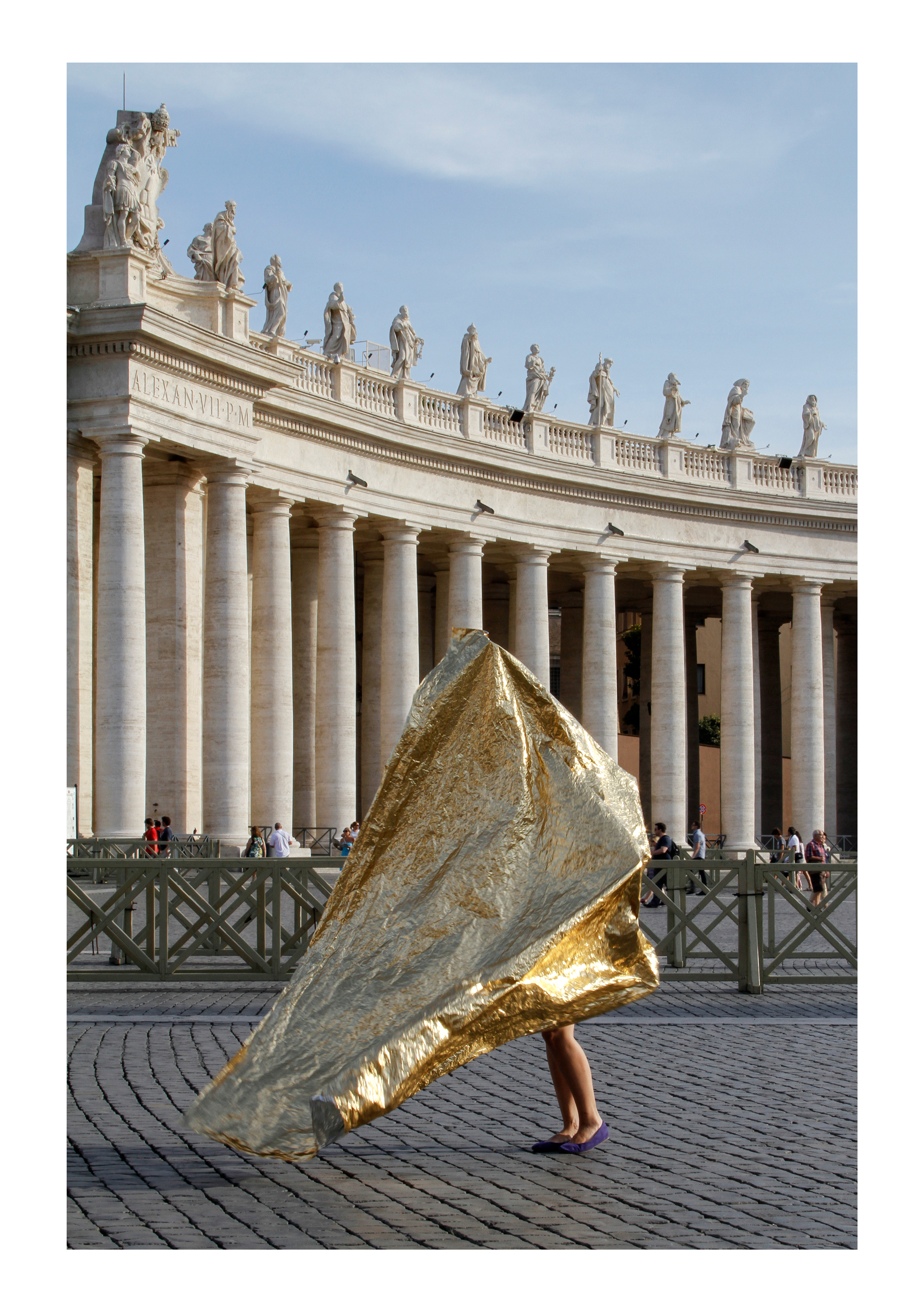 Manto en la Plaza de San Pedro — Calixto Ramírez
