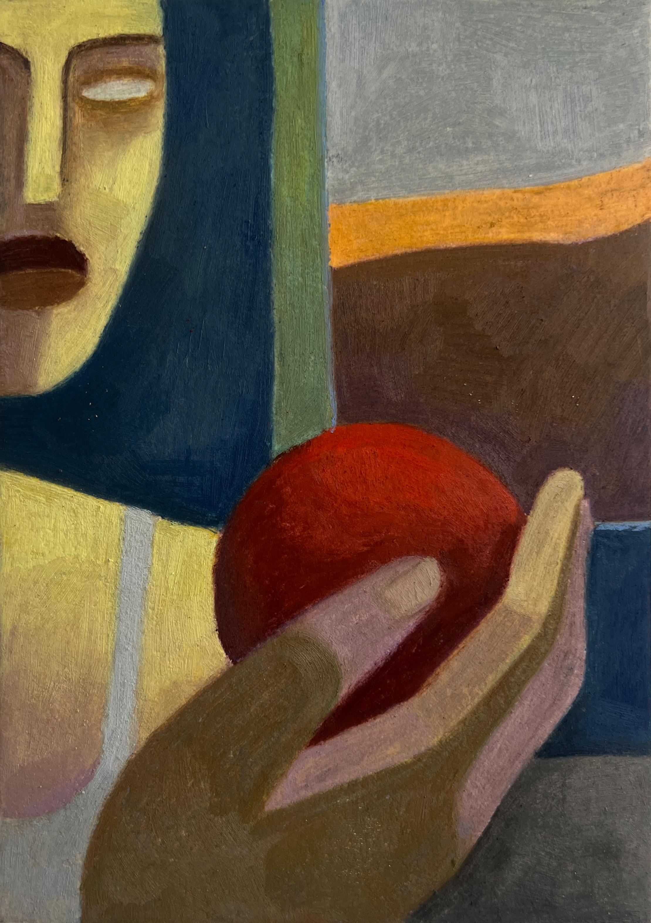 Mujer con fruto — Hilda Palafox