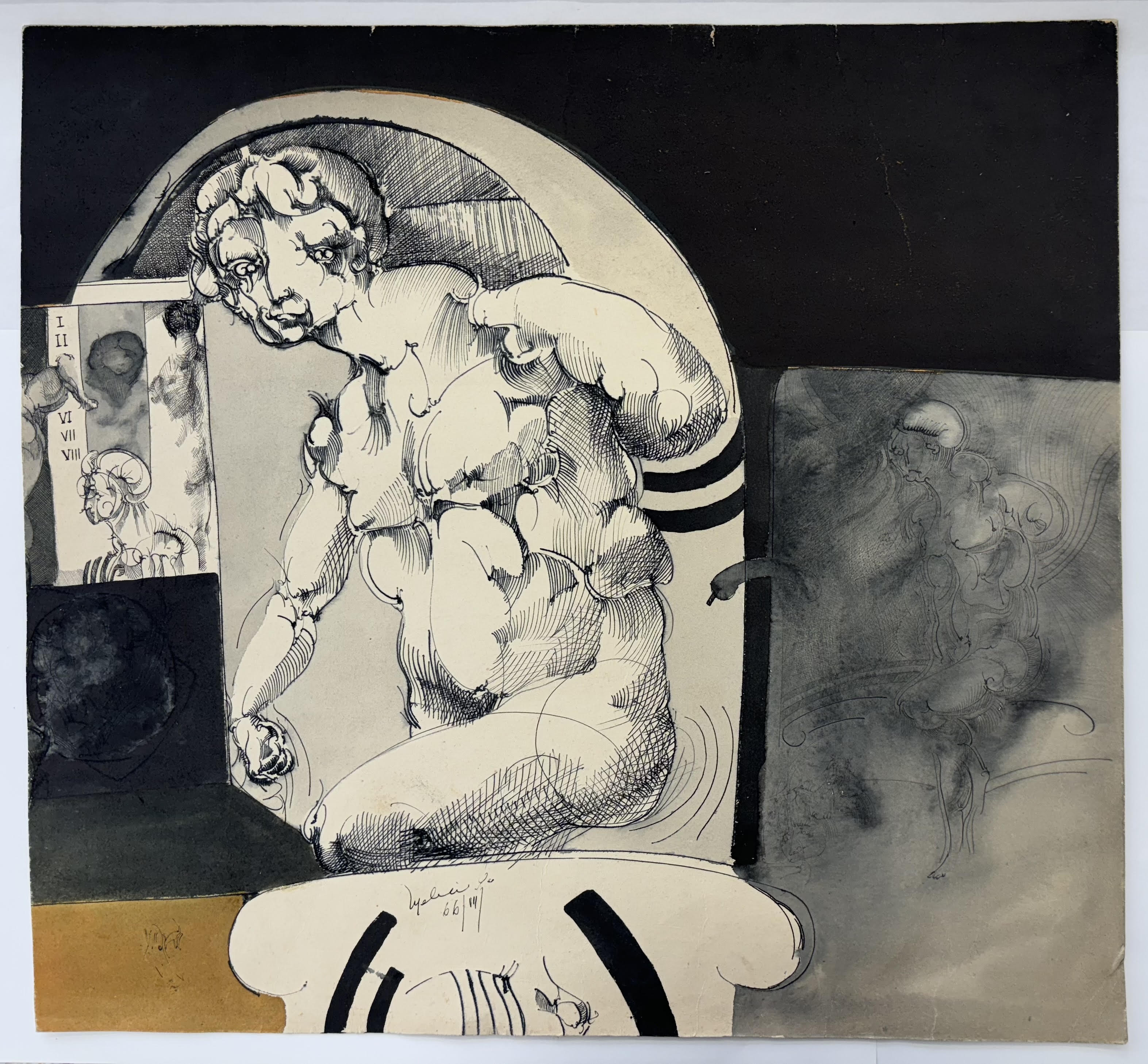 s/t (torso) — Melecio Galván